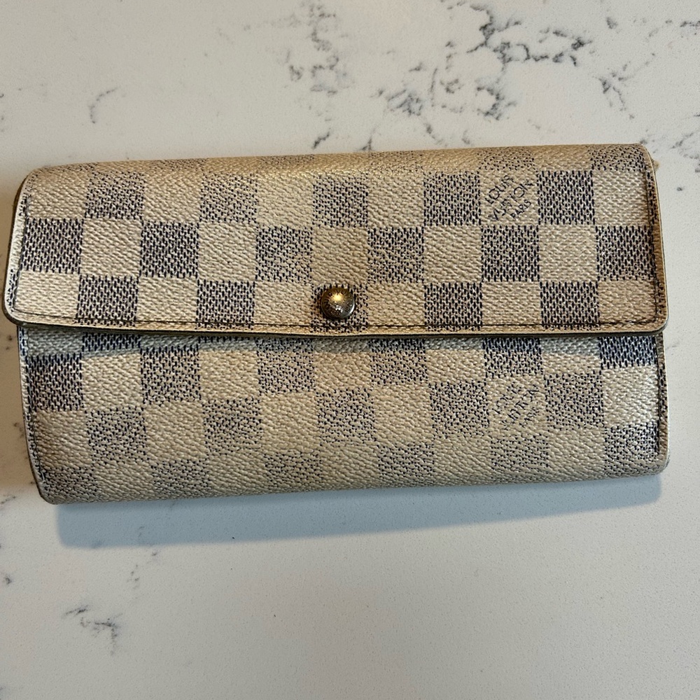 LV Damier Azur Wallet